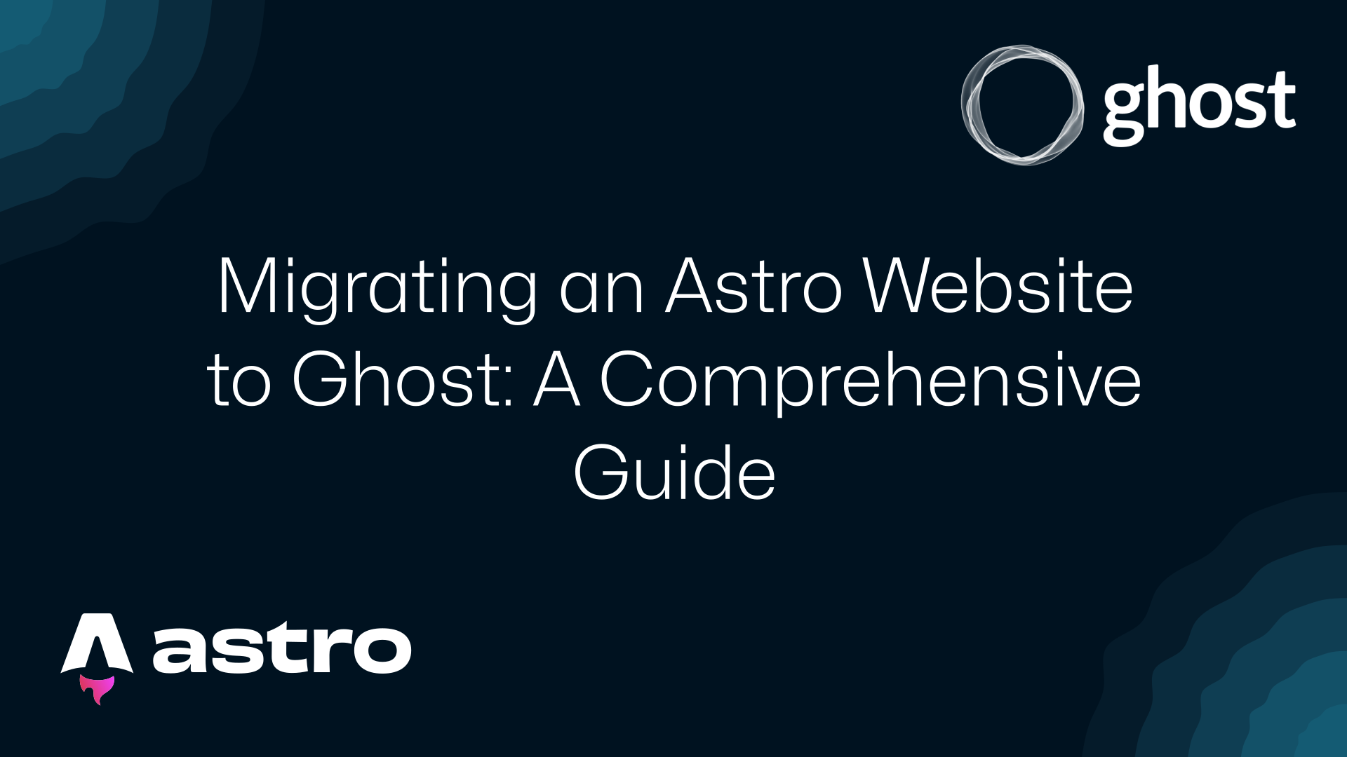 Migrating an Astro Website to Ghost: A Comprehensive Guide